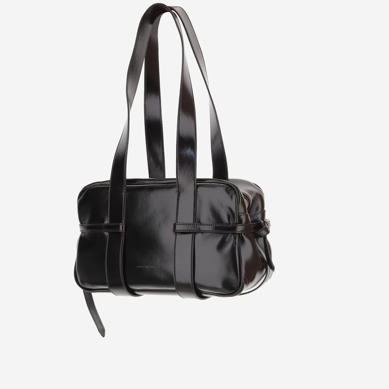 shoulder bag glossy leather by Selfnex