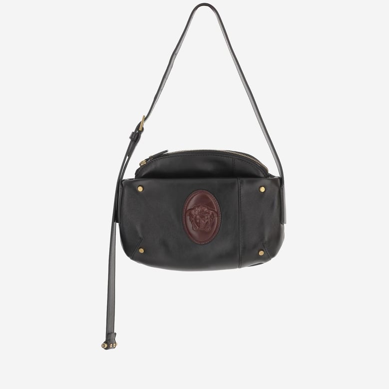 leather shoulder bag black by Selfnex