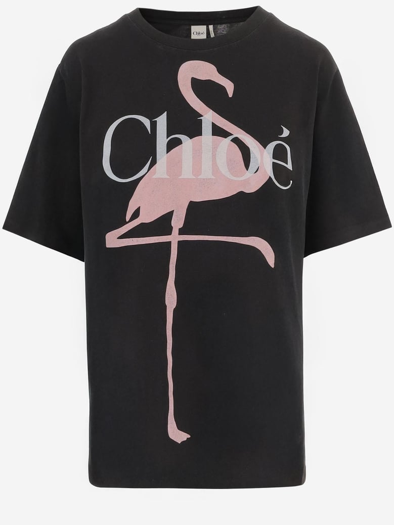 cotton t-shirt with logo by Selfnex