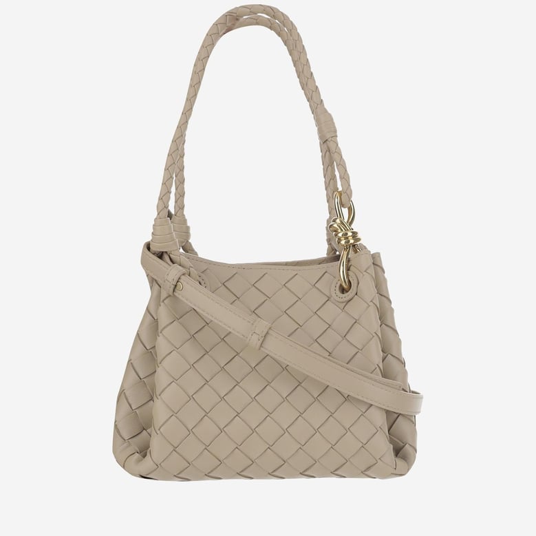 small parachute lambskin shoulder bag by Selfnex