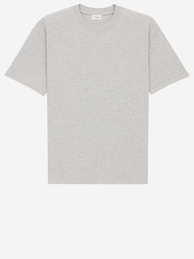 cotton piqué t-shirt with logo by Selfnex