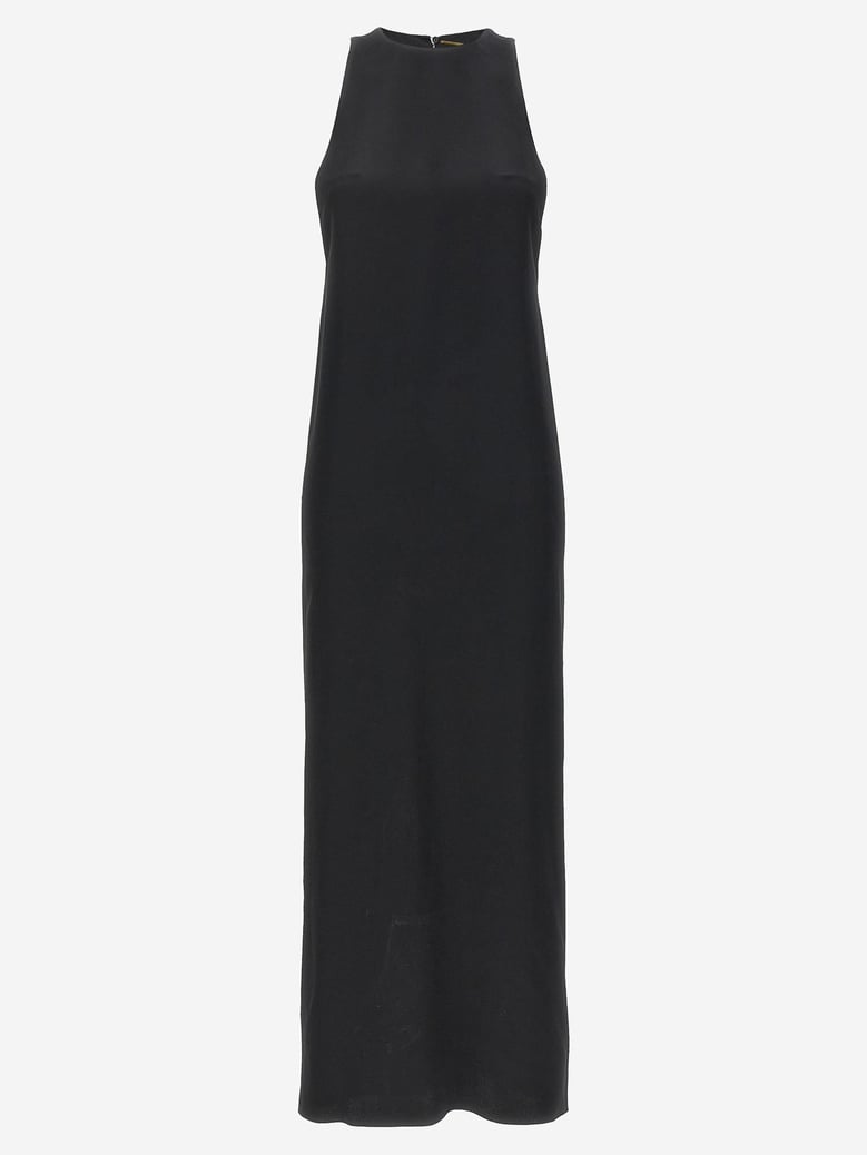 viscose blend long dress by Selfnex