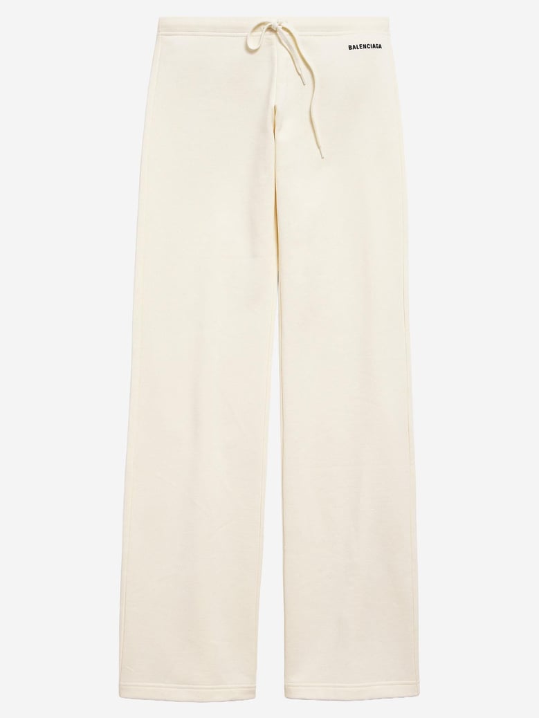 cotton jogging pants ivory by Selfnex