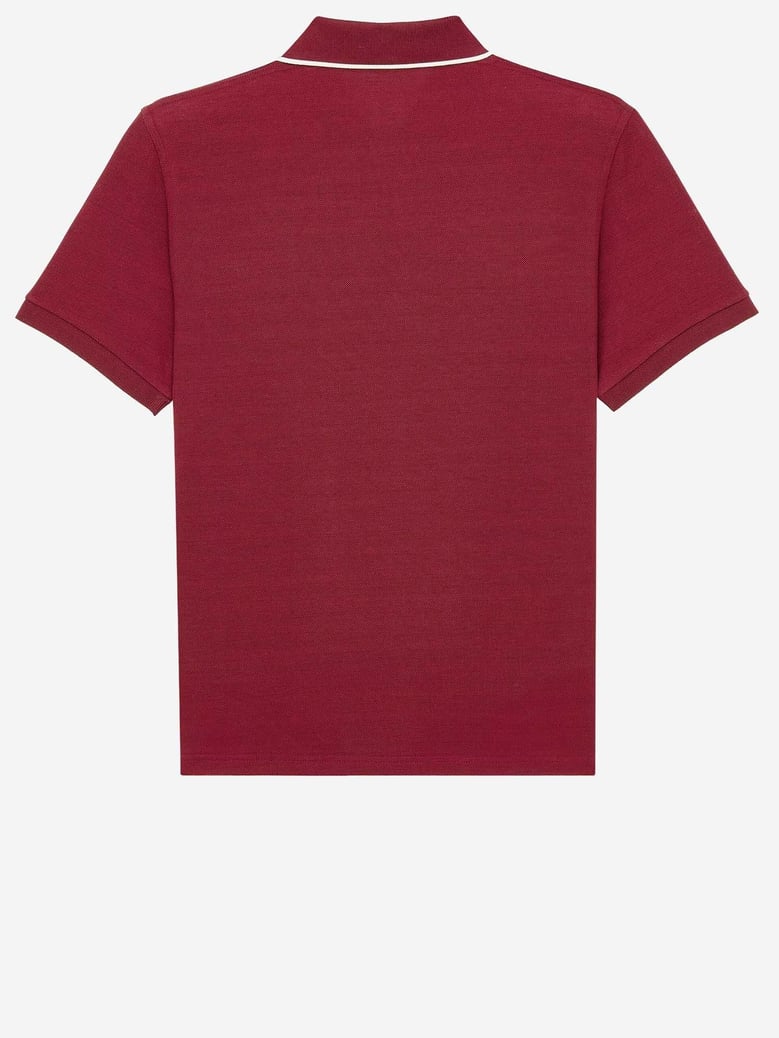 cotton piqué polo shirt with logo by Selfnex
