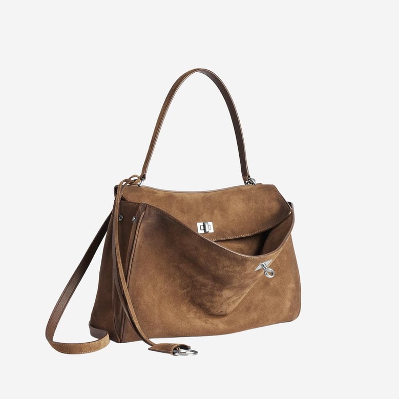 shoulder bag medium suede by Selfnex