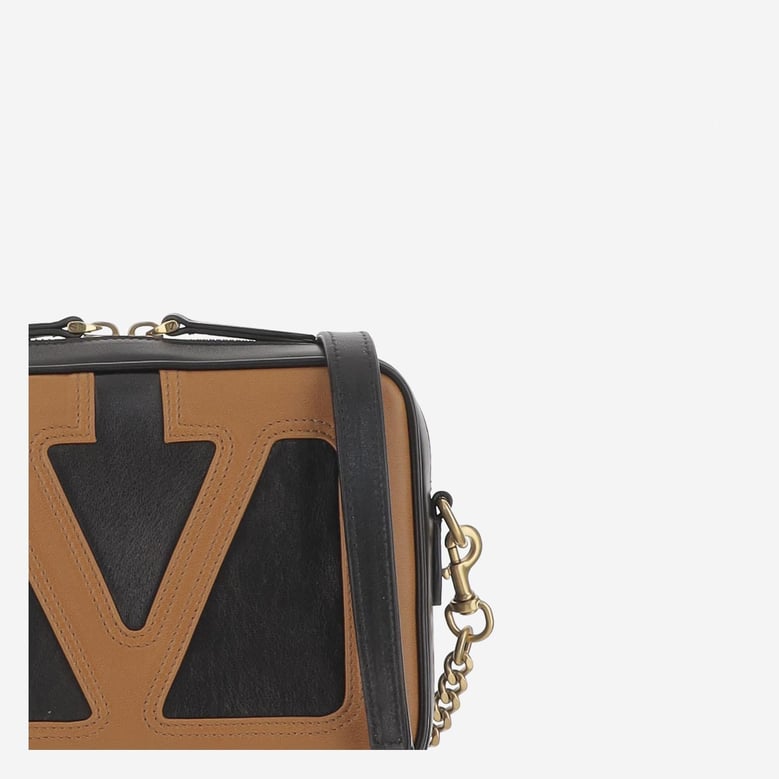 viva superstar leather shoulder bag by Selfnex