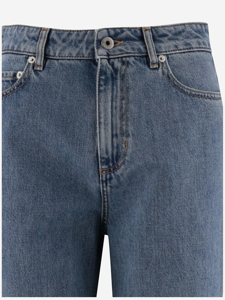 jeans straight leg denim by Selfnex
