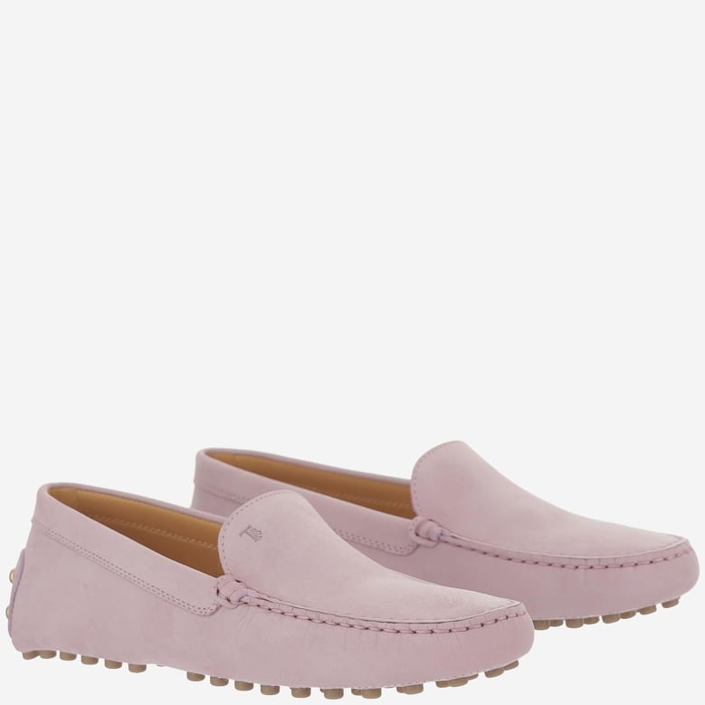 suede rubber-soled loafers by Selfnex