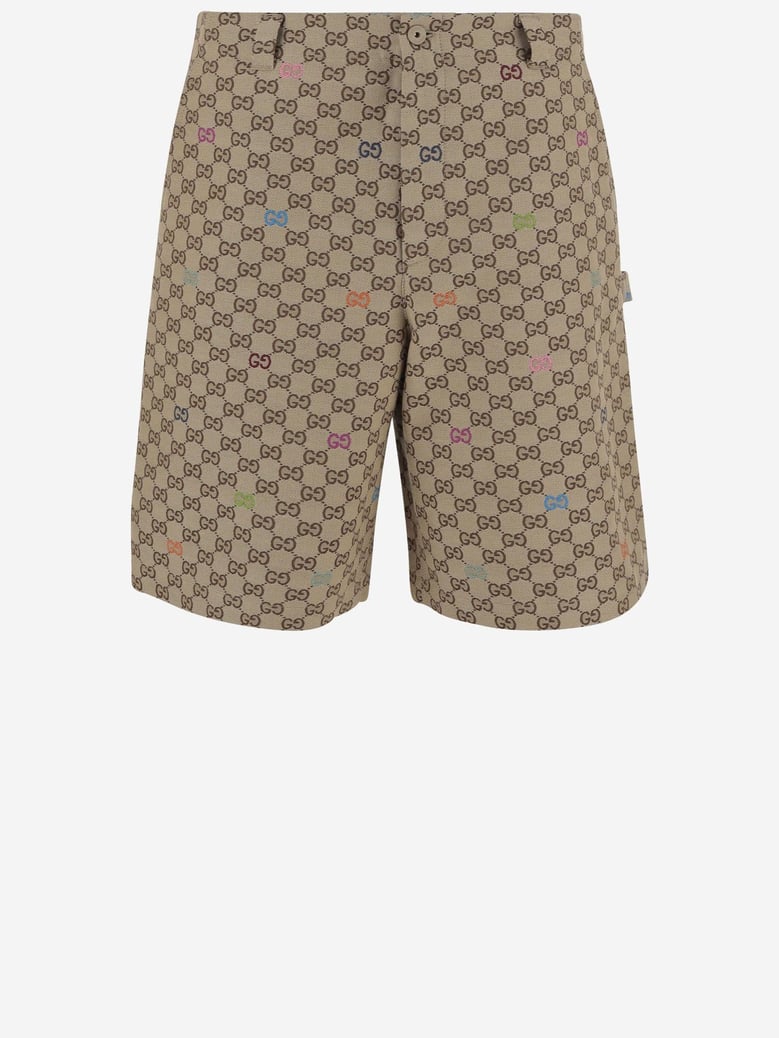 cotton blend short pants by Selfnex