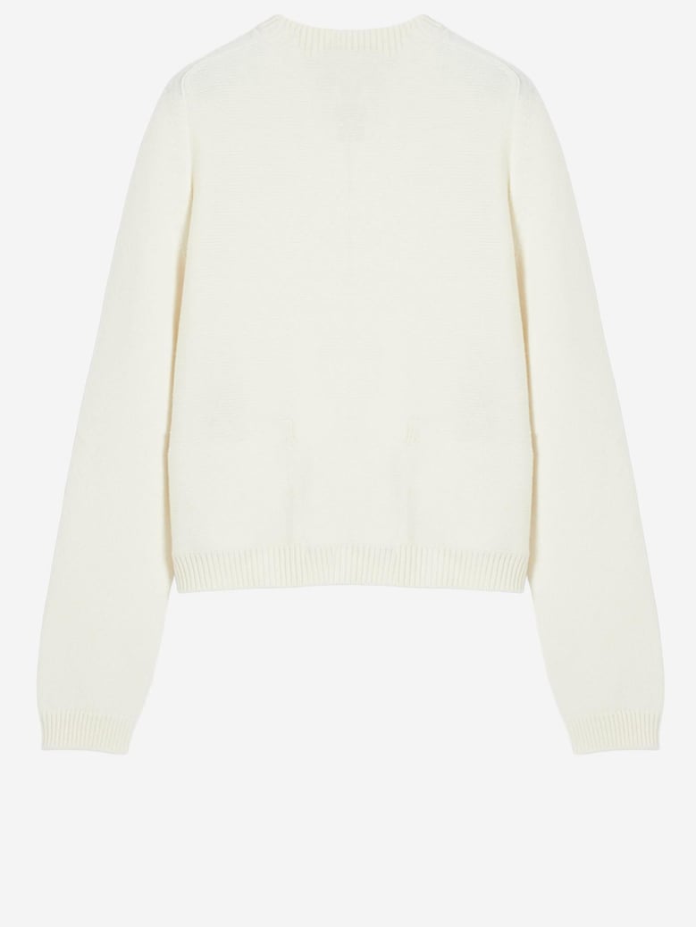 wool and cashmere cardigan by Selfnex