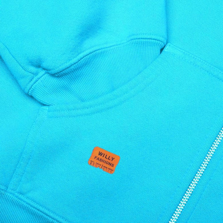 sweatshirt cotton light blue by Selfnex