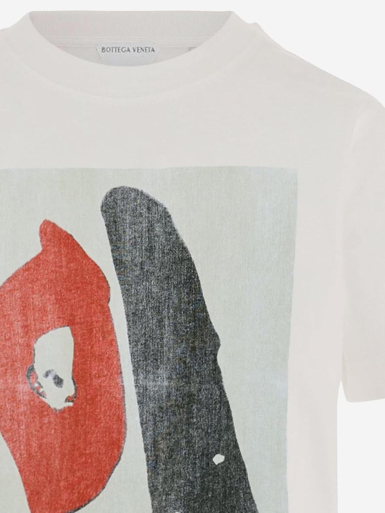 cotton t-shirt with print by Selfnex