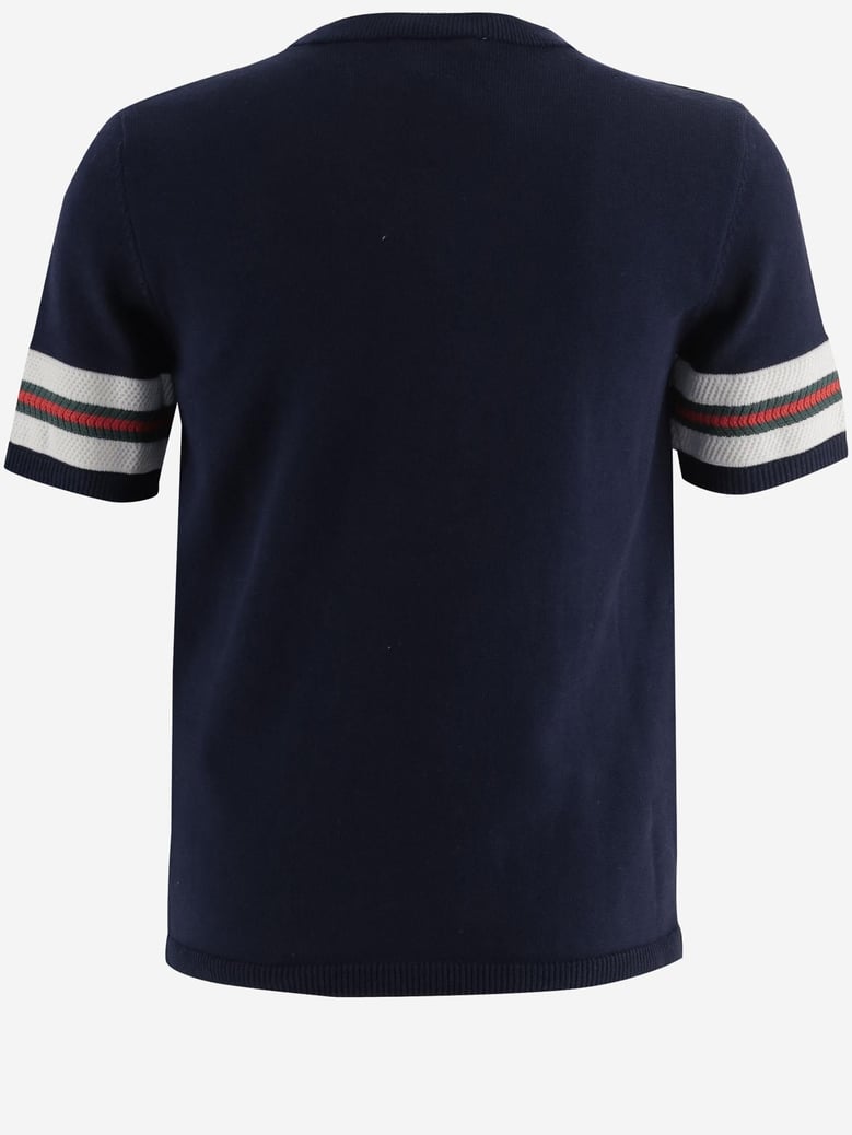 cotton t-shirt navy blue by Selfnex