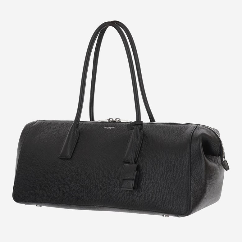 shoulder bag hammered leather black by Selfnex