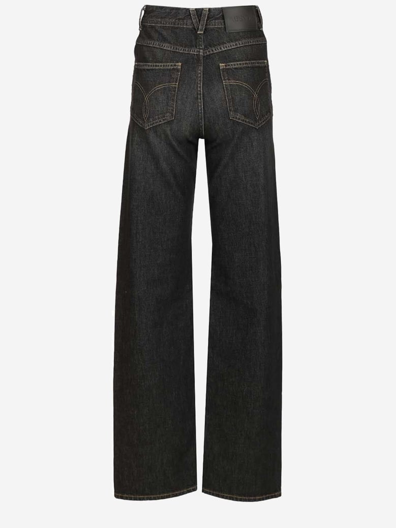 cotton jeans with studs by Selfnex