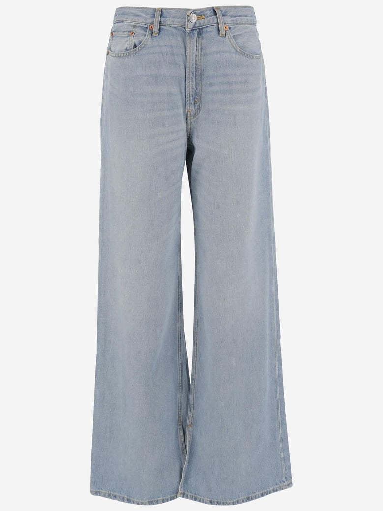 light denim jeans by Selfnex