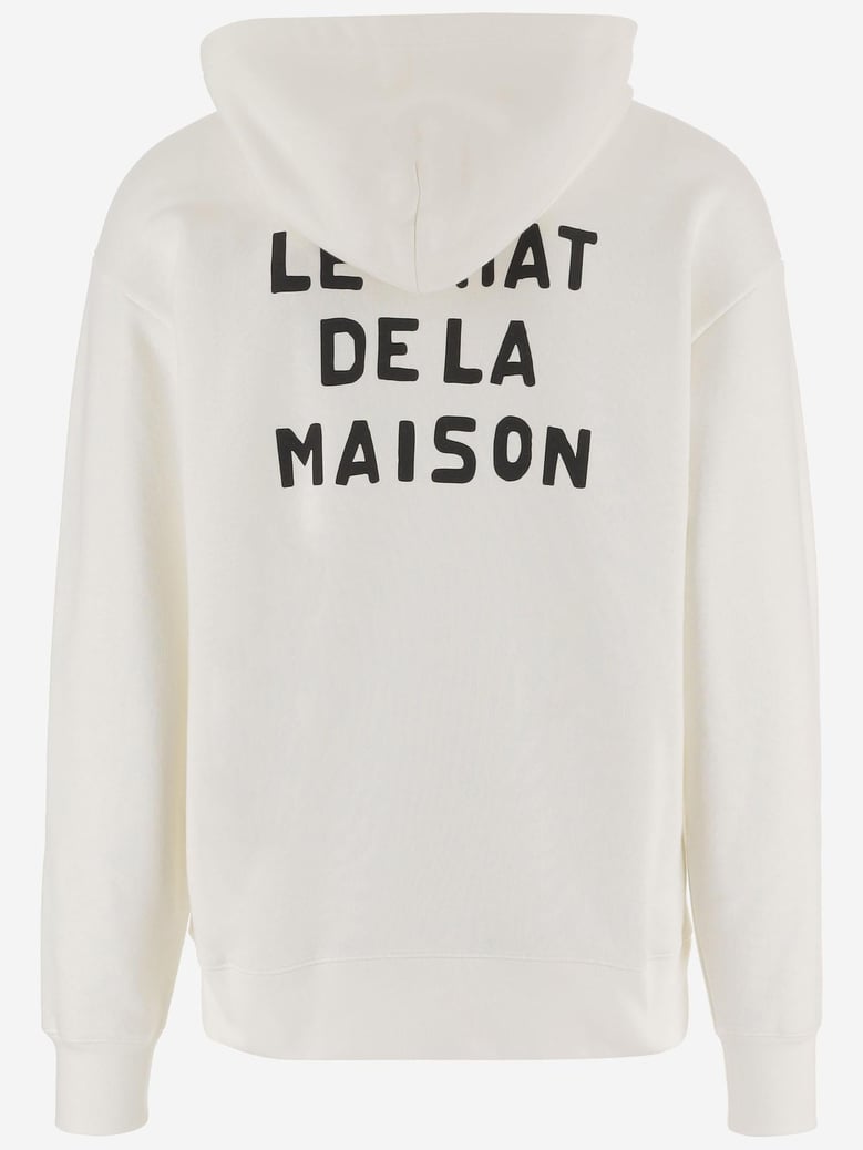 sweatshirt le chat print cotton by Selfnex