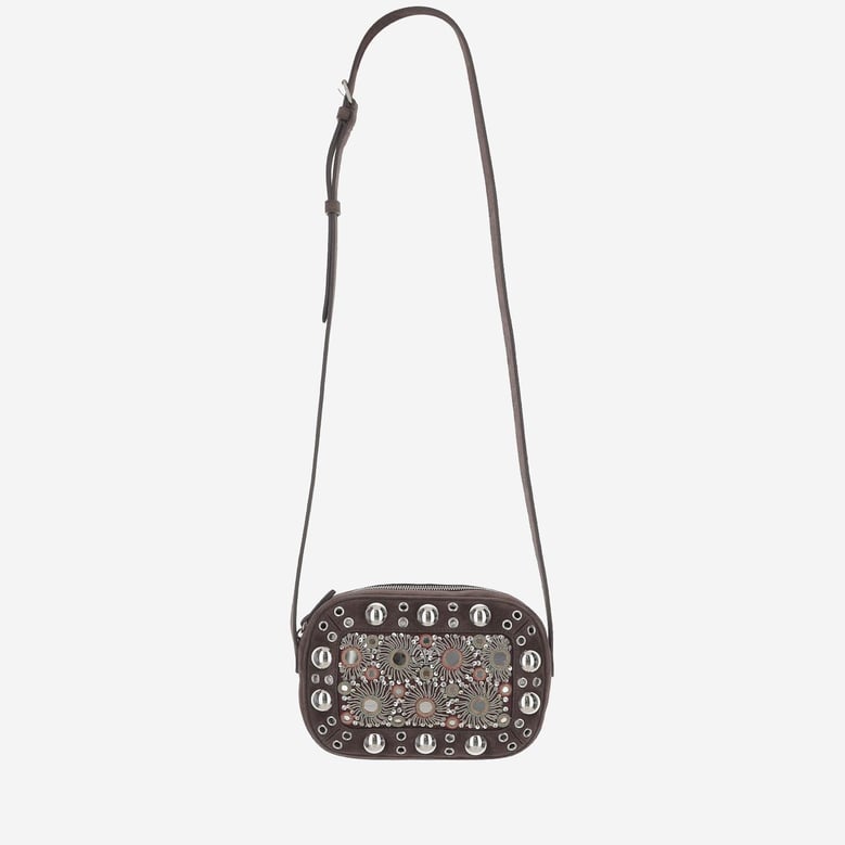 nellcôte suede shoulder bag by Selfnex