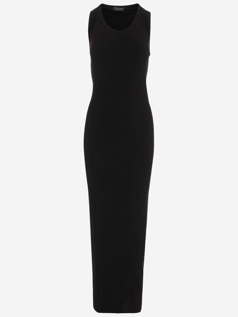 stretch viscose long dress by Selfnex