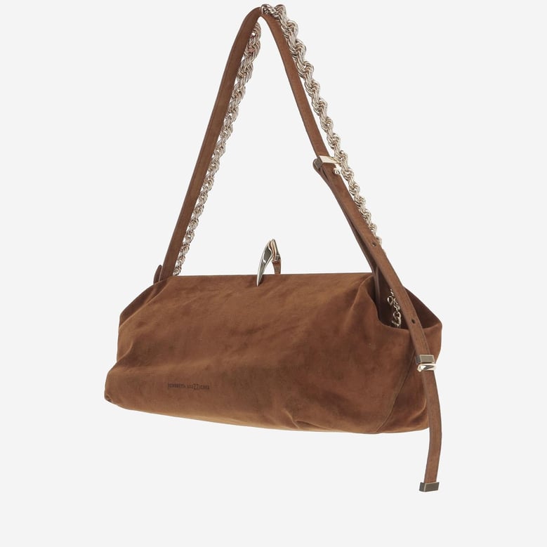 sophia suede leather bag by Selfnex