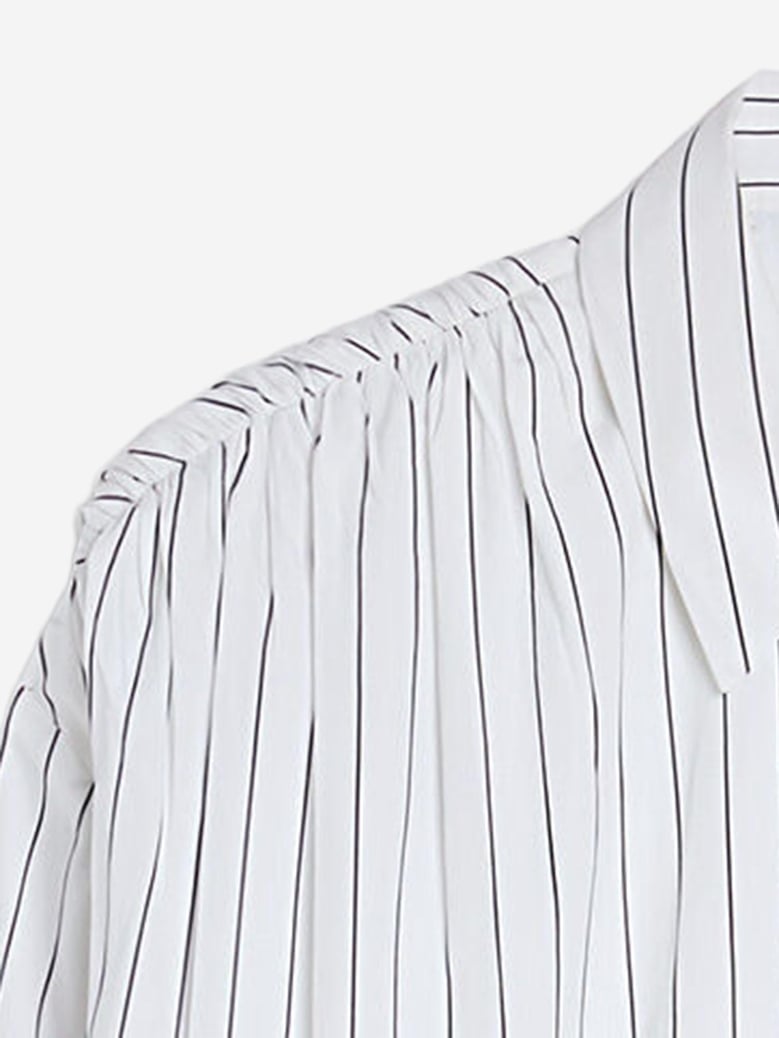 striped cotton shirt by Selfnex