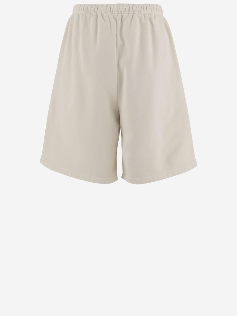 cotton shorts ivory by Selfnex