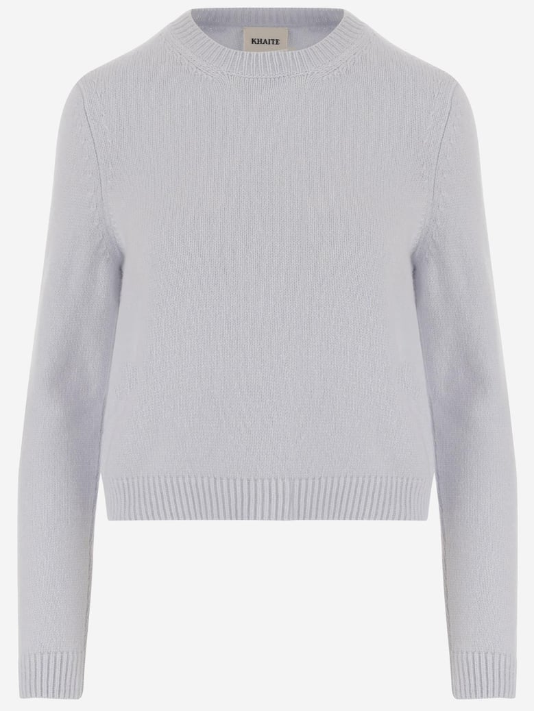 cashmere sweater light blue by Selfnex