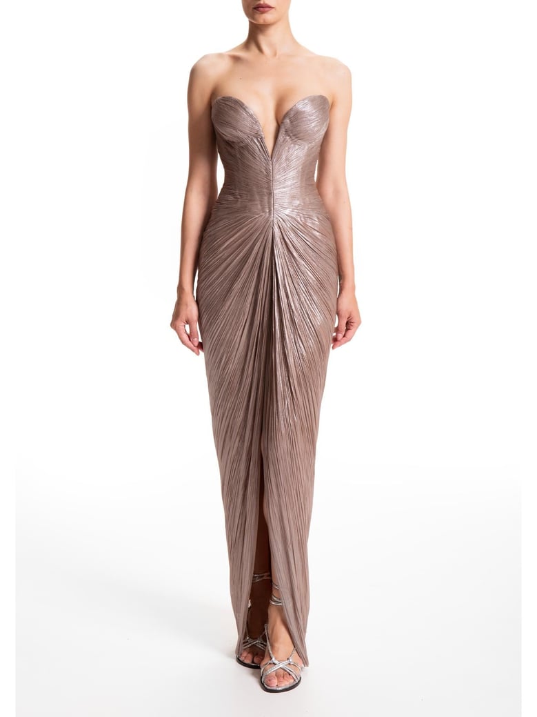 dress alessandra antique pink by Selfnex