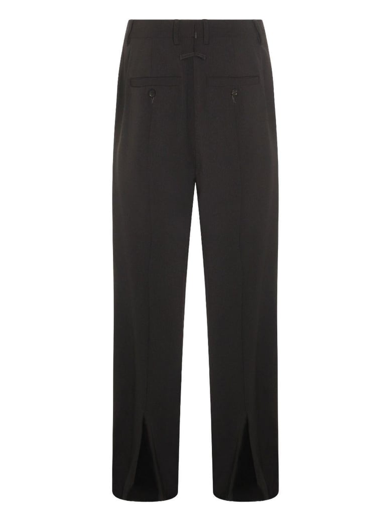 jean paul gaultier the black stirrup trousers by Selfnex