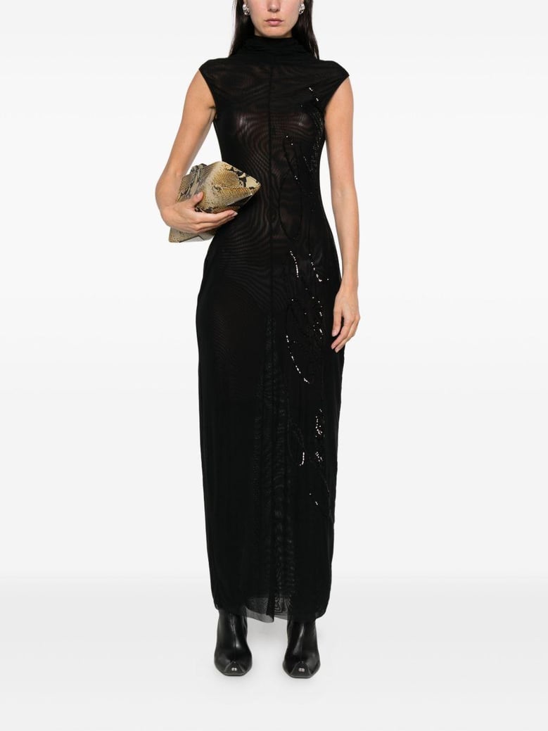 long dress black by Selfnex