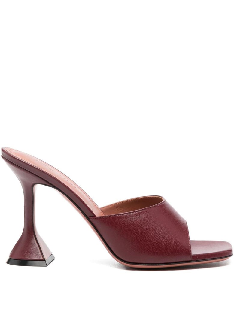 sandals lupita 95 burgundy by Selfnex
