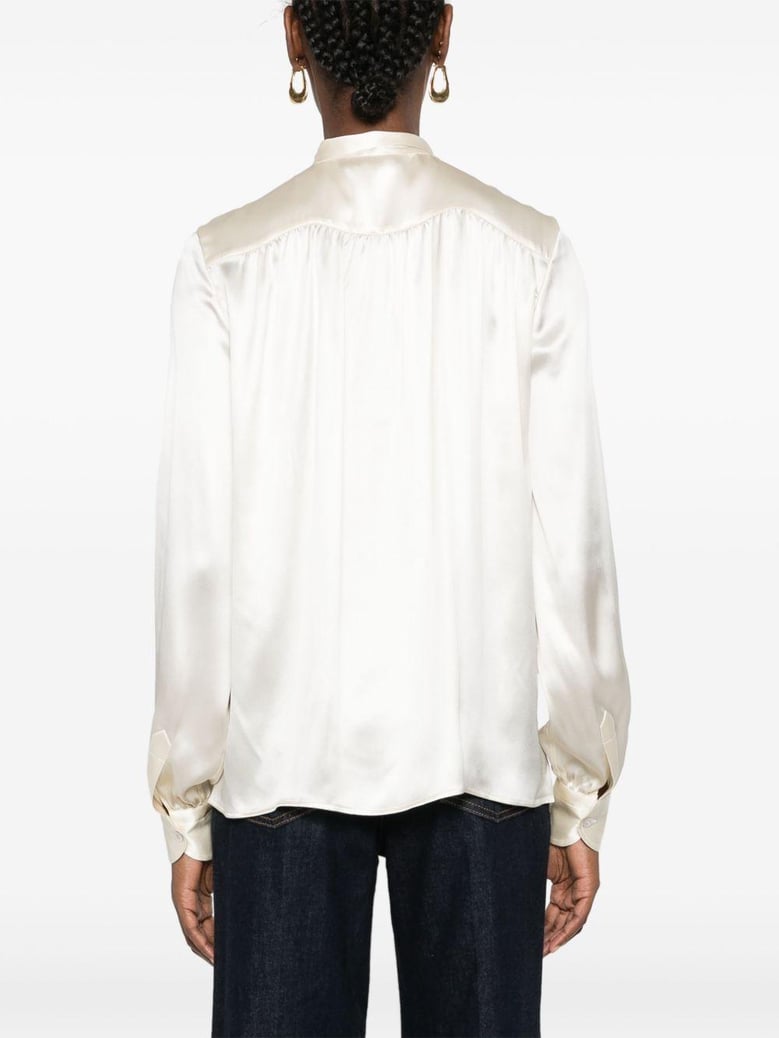 silk shirt by Selfnex