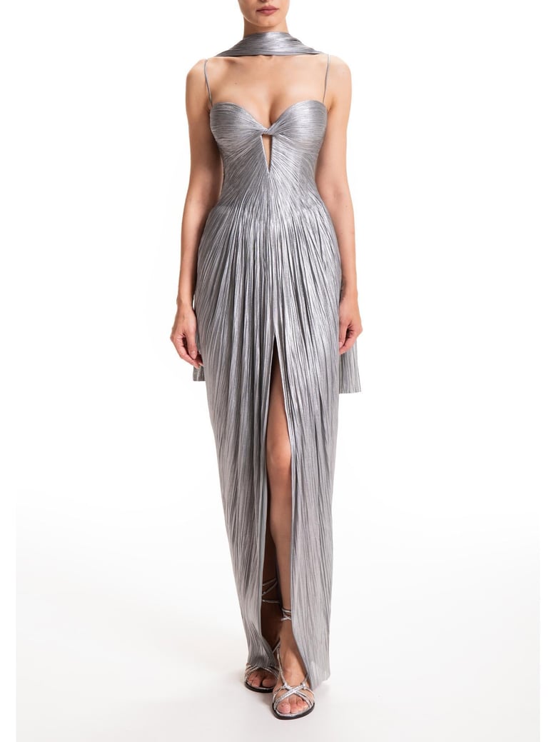 dress tonia silver by Selfnex