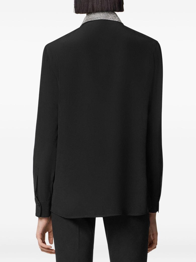 skirt black silk by Selfnex