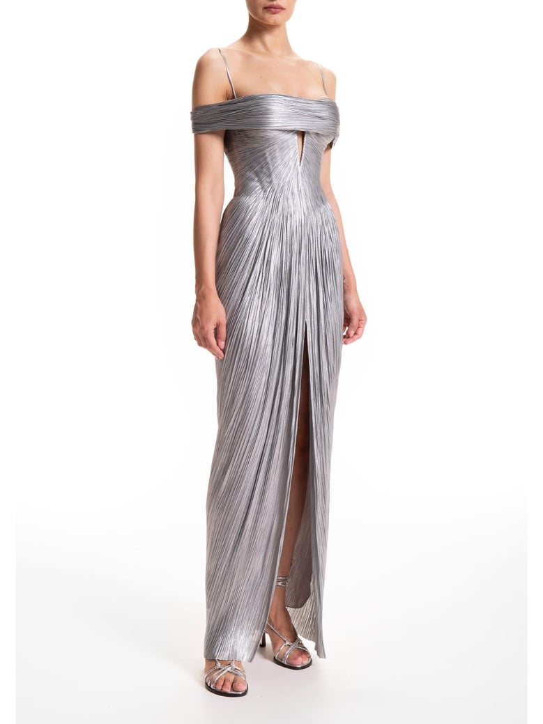 dress tonia silver by Selfnex