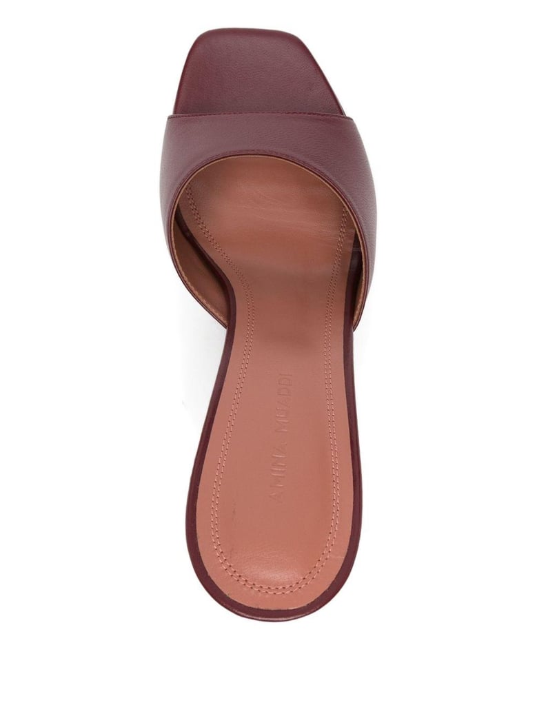 sandals lupita 95 burgundy by Selfnex