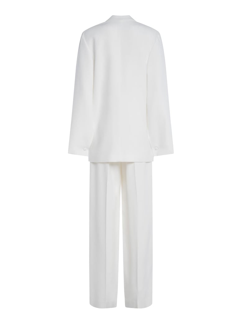 suit viscose-blend white by Selfnex