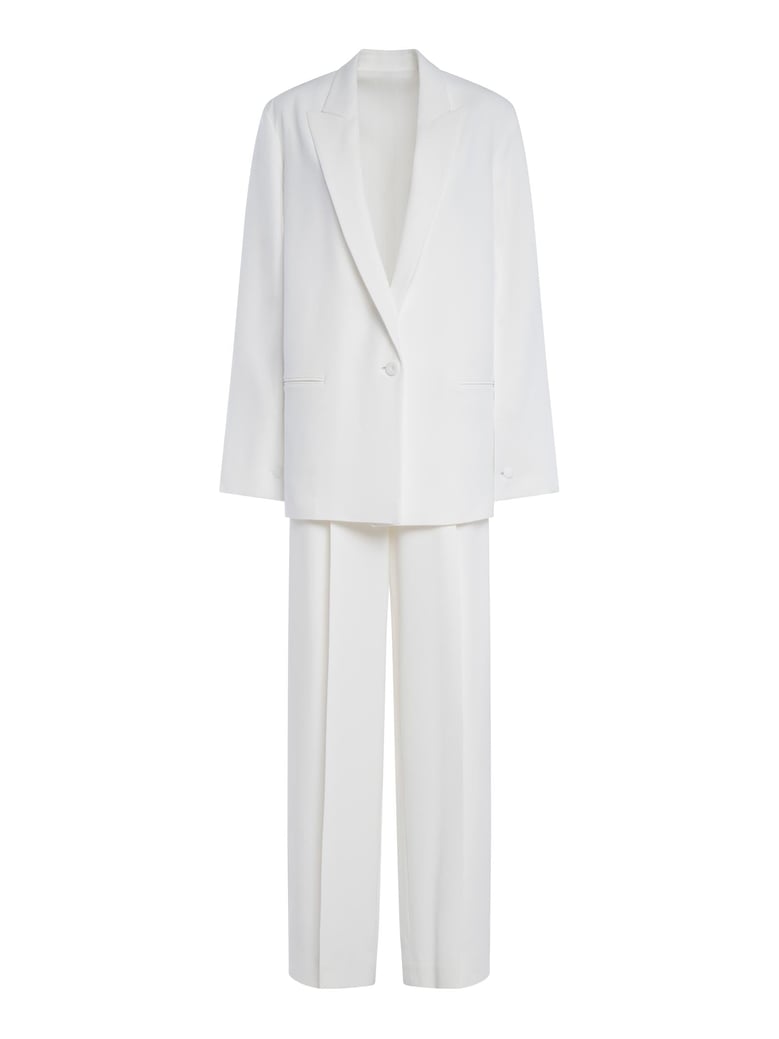 suit viscose-blend white by Selfnex