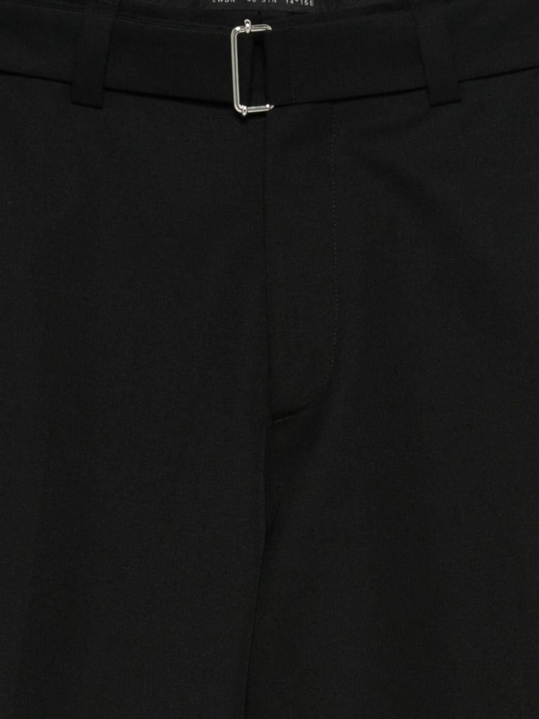 trousers virgin wool black by Selfnex