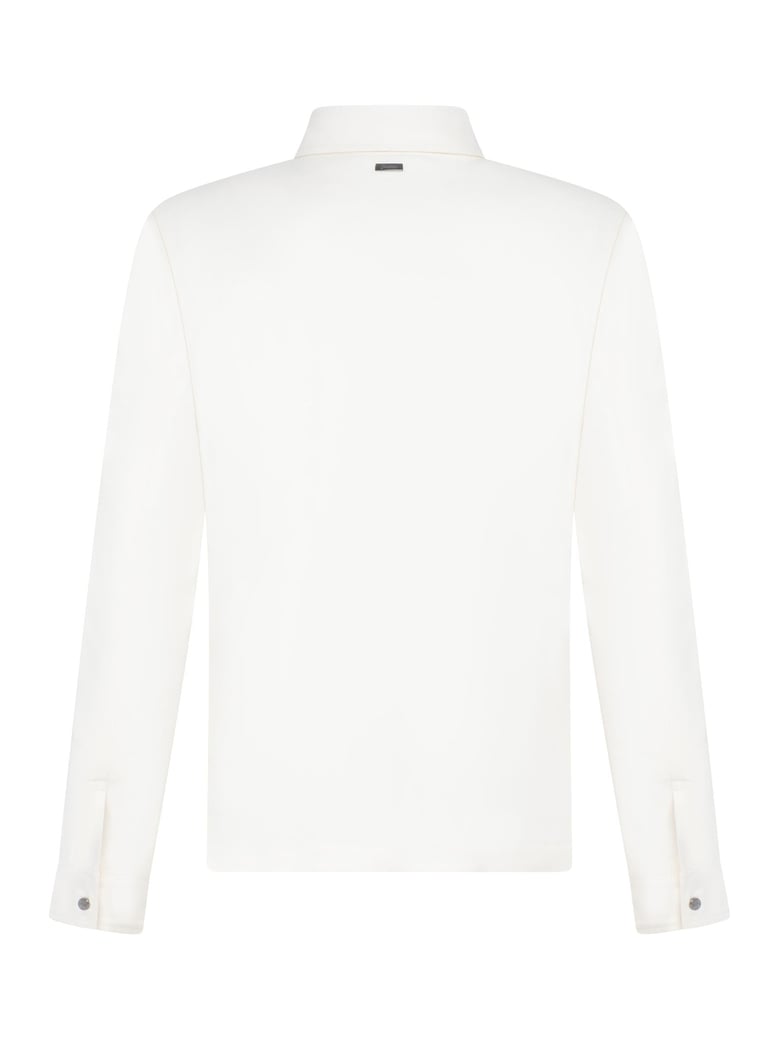 jacket ivory silk-cashmere by Selfnex