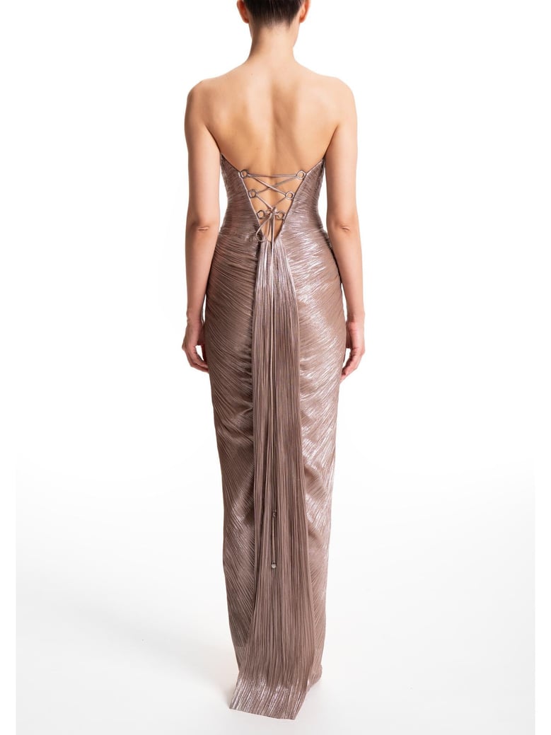 dress alessandra antique pink by Selfnex