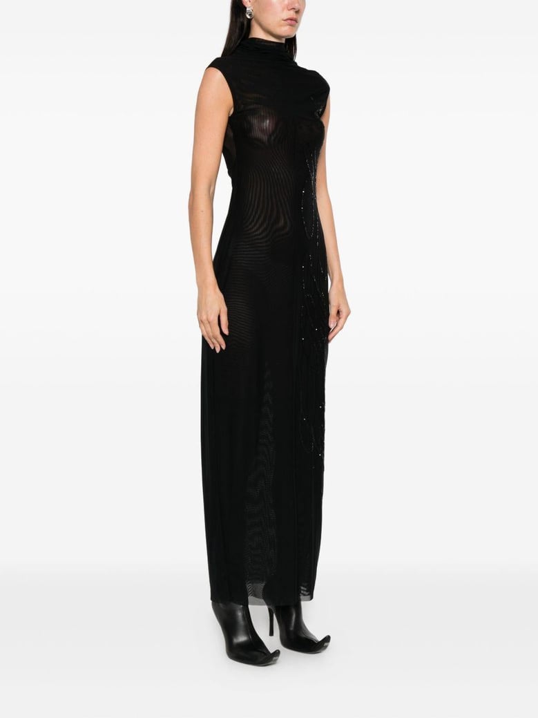 long dress black by Selfnex