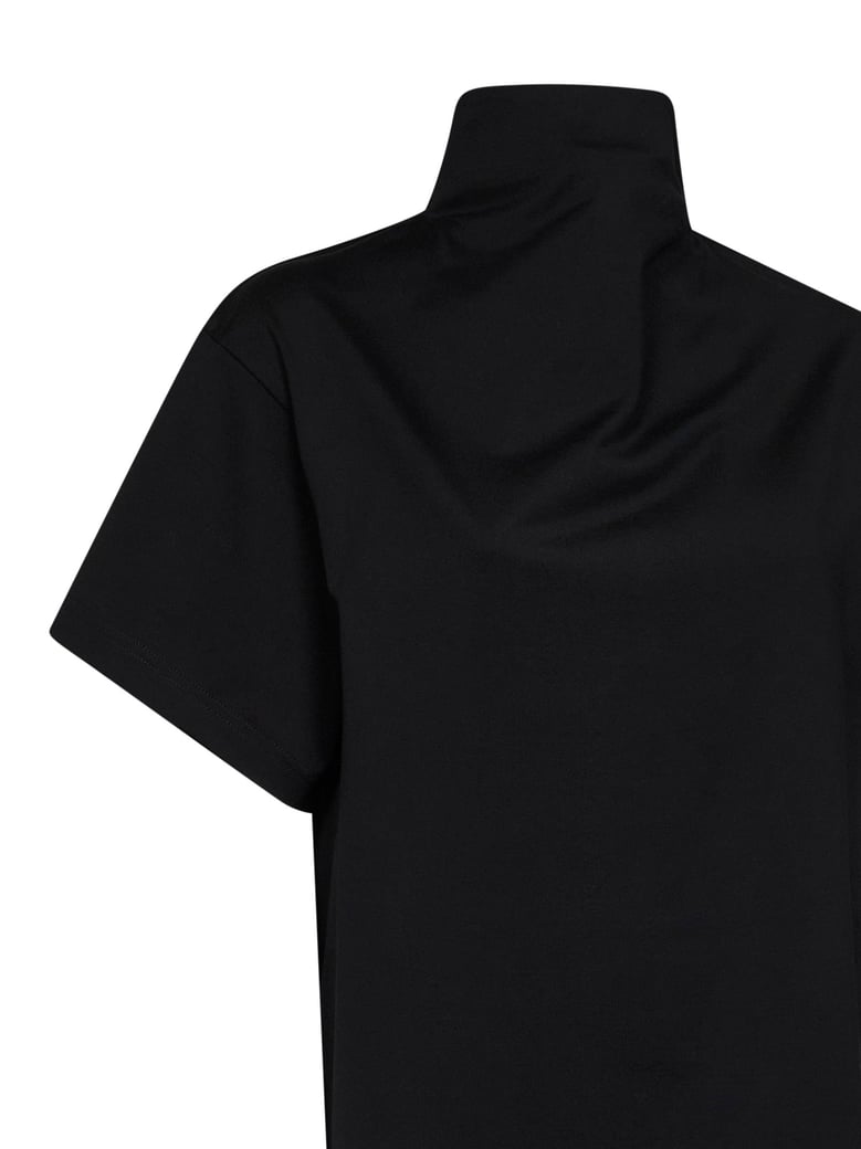 long triangle t-shirt black by Selfnex