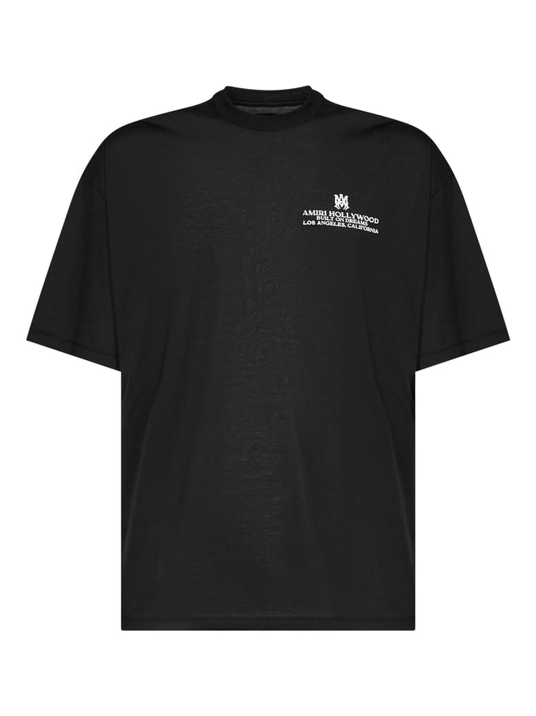 t-shirt built on dreams black by Selfnex