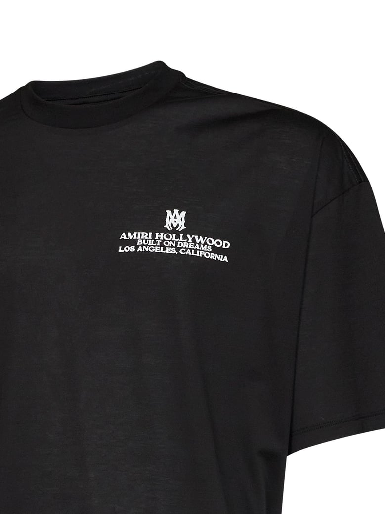t-shirt built on dreams black by Selfnex