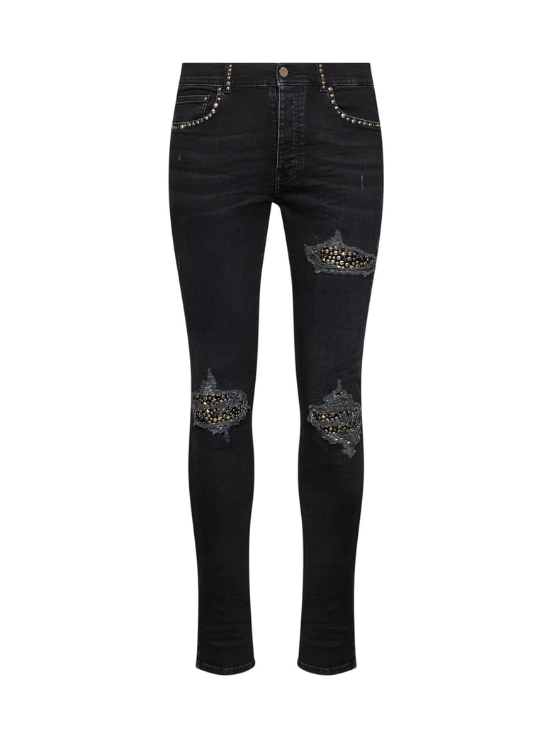 jeans mx1 black stretch cotton by Selfnex