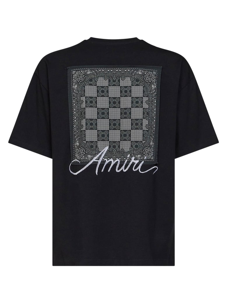 t-shirt ma quad checkerboard black by Selfnex