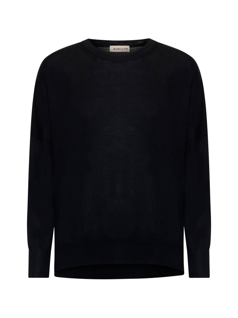 sweater long sleeves black by Selfnex