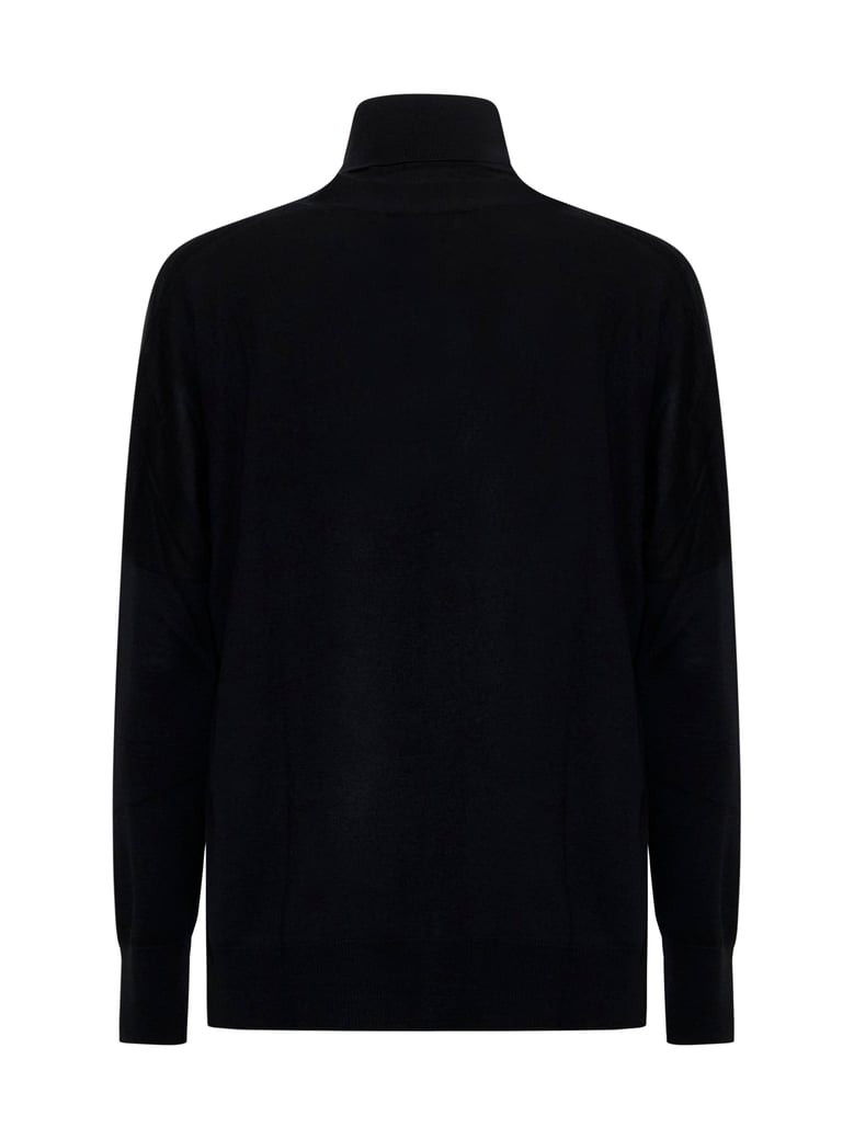 twin set black virgin wool by Selfnex