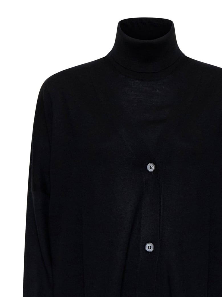 twin set black virgin wool by Selfnex